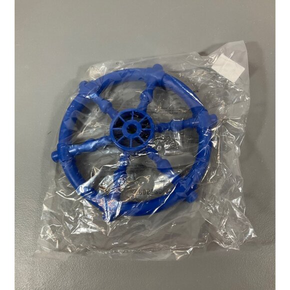 Backyard Discovery Premium Steering Wheel - Blue and Lime - NO HARDWARE - Picture 2 of 2